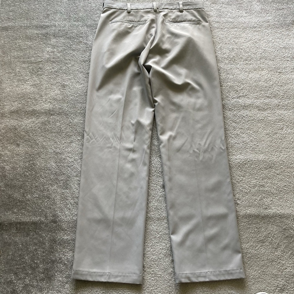 IZOD Golf Pants Mens 34x34 Gray Slim Fit Performance Casual Stretch‎